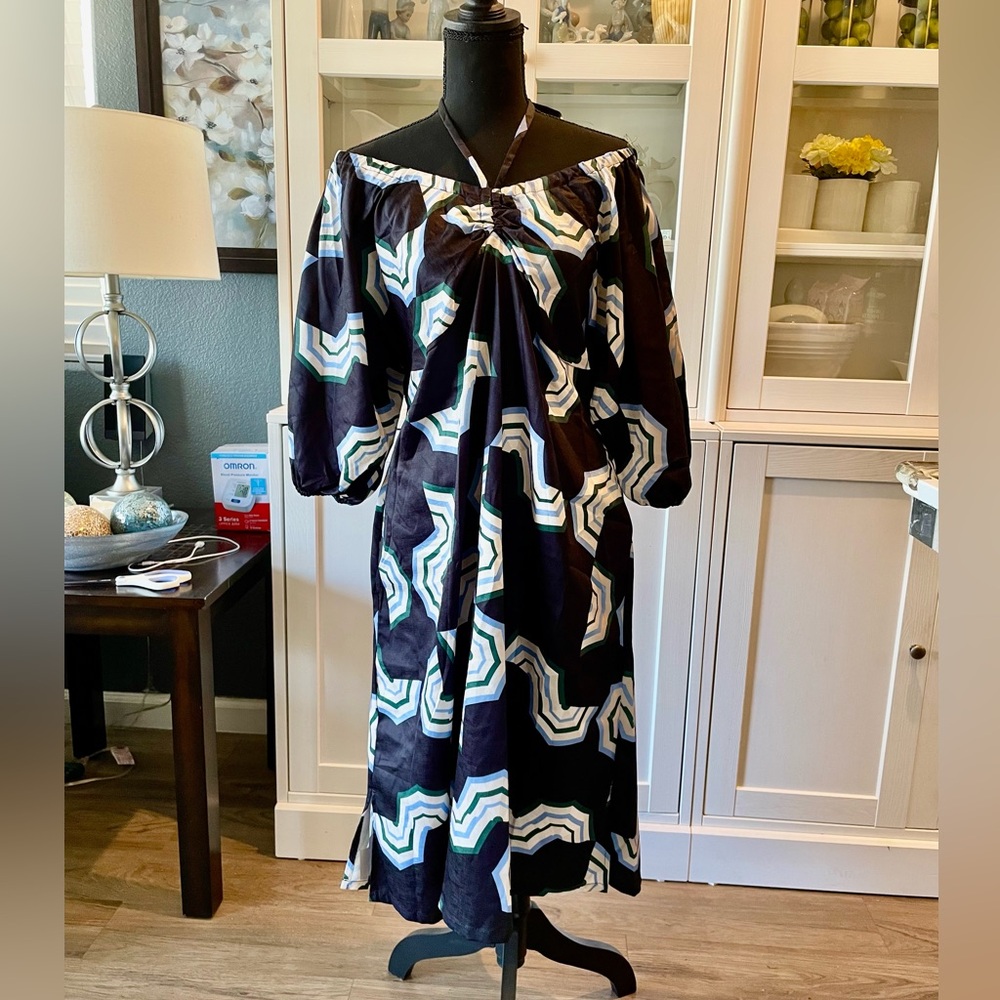 Plains & prints women’s dress